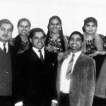 Front: Mohan, Gurdev, Pritam, Piara Singh. Back: Balbinder, Surinder, Balwant Kaur